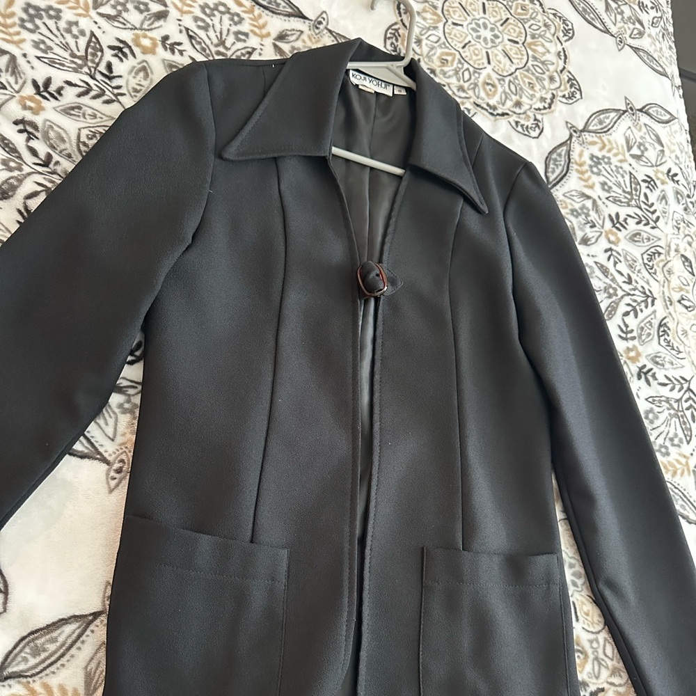 Classic Black Blazer